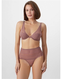 Трусы бразилиана женские коричневые Mark formelle