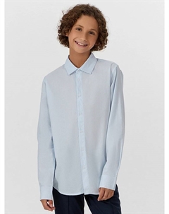 Рубашка для мальчиков голубая в полоску Mark formelle