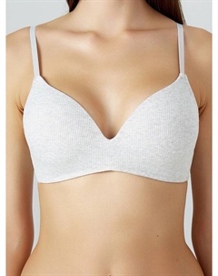 Бюстье женское t-shirt в сером оттенке Mark formelle