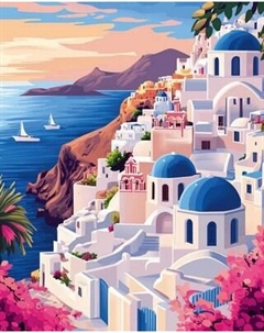 Набор алмазной вышивки Феникс+ Санторини / 70859 Feniks