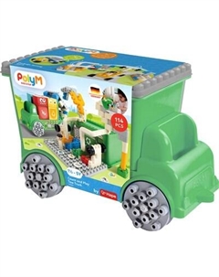 Конструктор PolyM Креатив. Грузовик для сортировки мусора / 761820_HP Polym