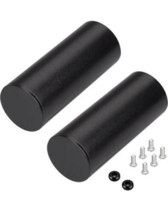 Заглушка для профиля Arlight ROUND-D36-360 BLACK с отверстием / 050534