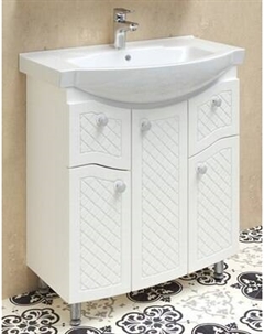 Тумба под умывальник Runo Милано 75