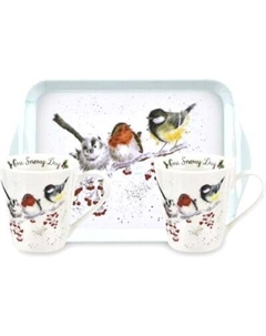 Набор для чая/кофе Pimpernel Забавная фауна Зимний день / PPN-X0011658930