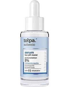 Сыворотка для лица Tolpa Authentic с низким pH увлажнение
