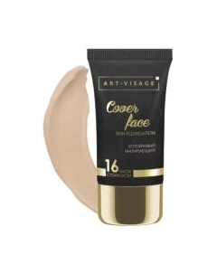 Тональный крем Art-Visage Cover Face тон 201 слоновая кость Art-visage