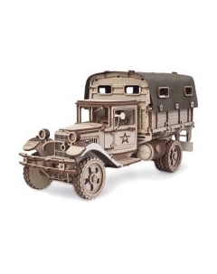 Автомобиль игрушечный Армия России Грузовик Полуторка. Тент / AR-GAZ-T Армия россии