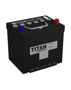 Автомобильный аккумулятор TITAN Asia Standart D23 520A R+ B01 Титан