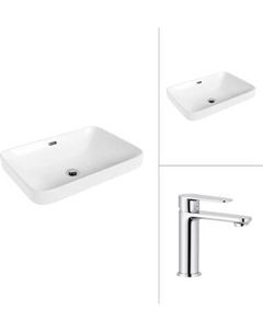 Умывальник со смесителем Lauter 21441B + Moon 21СK691C