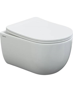 Унитаз подвесной Berges Ventas c сиденьем Toma Slim SO
