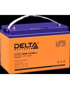 Аккумуляторная батарея DELTA DTM 12100L Delta