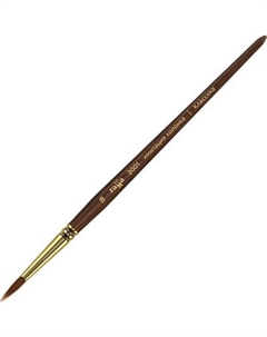 Кисть для рисования ГАММА Классика. Синтетика имитация колонка №18 / 2001018 Гамма