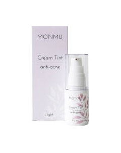Крем для лица Monmu Тинт Anti-Acne с эффектом сияния тон светлый