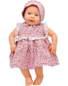 Пупс Bambina Bebe Девочка в розовом платье / BD1631-1 Bambina bebe