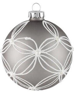 Шар новогодний Волшебная страна Орхидея / 108552