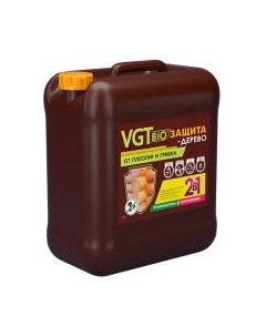 Пропитка для дерева VGT Биозащита-дерево тонированный Vgt