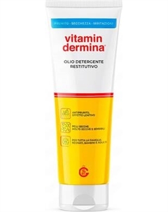 Масло для душа Vitamin Dermina Очищающее для сухой и очень сухой кожи Vitamin dermina
