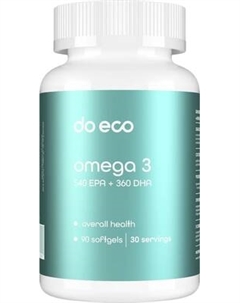 Жирные кислоты Do eco Омега 3 35%