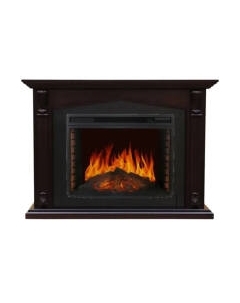 Каминокомплект Смолком Praga FS33/FS33W + Dioramic 33 LED FX Венге