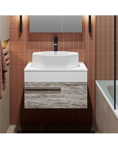 Тумба под умывальник Runo Вудлайн 65