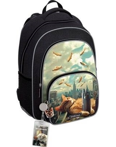 Школьный рюкзак Erich Krause ErgoLine 17L Big City Cats / 62812 Erich krause