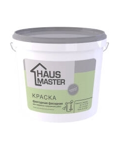 Краска Haus Master Фасадная для наружных и внутренних работ Haus master