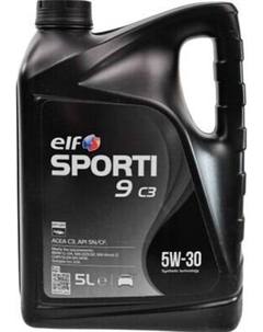 Моторное масло Elf Sporti 9 C3 5W30 / 214249