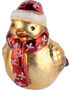 Елочная игрушка Волшебная страна Новогодняя птичка / 108577