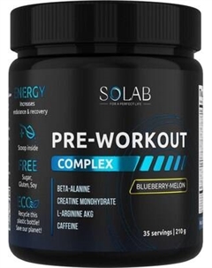 Предтренировочный комплекс SOLAB Pre-workout Solab