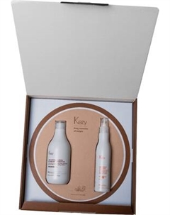 Набор косметики для волос Kezy Я не пицца Macadamia Шампунь 375мл+Маска-спрей 200мл