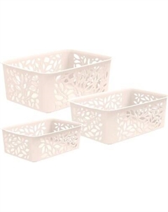 Набор корзин Полимербыт Leaves 4344803