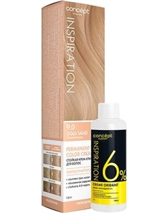 Крем-краска для волос Concept Fusion 9.0 + Крем-оксидант 6%