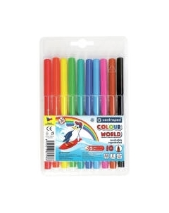 Фломастеры Centropen Цветной мир Пингвины / 7550/10 TP
