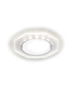 Точечный светильник Ambrella G216 CH/WH / GX53+3W