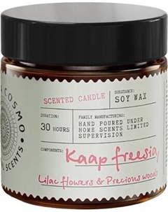 Свеча Eteria Cosmo Ароматическая Фрезия сирень и драгоценное дерево ETC0221 Eteria cosmo