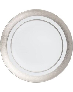 Тарелка столовая обеденная Zepter Мажестик Платинум / LP-MP27