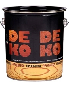 Защитно-декоративный состав Цветогамма Deko