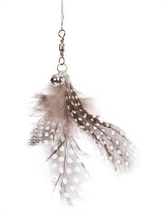 Игрушка для кошек ZooZooZoo Удочка-дразнилка Перышки / YM-31 Zoozoozoo