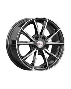 Литой диск iFree Сион 15x6.5" 5x114.3мм DIA 60.1мм ET 39мм Блэк джек Ifree