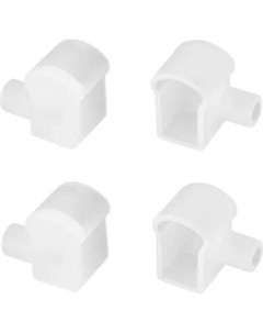 Заглушка для профиля Arlight WPH-FLEX-0817-SIDE WHITE с отверстием / 040853