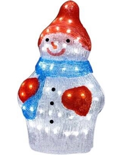 Светодиодная фигура 3D Волшебная страна Снеговик 50LED / 106185