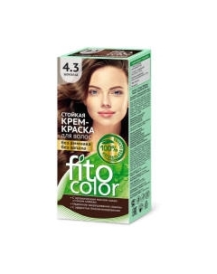 Крем-краска для волос Fito Косметик Fitocolor Стойкая тон 4.3 Fito косметик