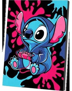 Картина по номерам Disney Синий монстрик / 10890175