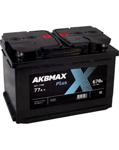 Автомобильный аккумулятор AKBMAX R Plus 77R L3 Akbmax