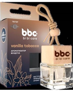 Ароматизатор автомобильный BiBiCare Vanilla Tobacco 4429 Bibicare