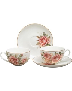 Набор для чая/кофе Lefard Корейская роза 590-679