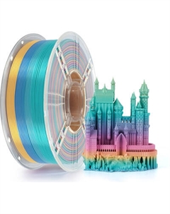 Пластик для 3D-печати Kingroon PLA Gradient Rainbow 1.75mm / HC245