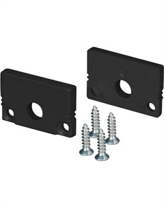 Заглушка для профиля Arlight SL-SLIM20-H13 BLACK с отверстием / 037513