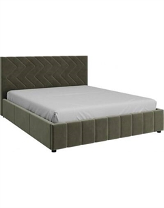 Двуспальная кровать Bravo Мебель Нельсон 160х200 без ПМ Стандарт 1 вариант Bravo мебель