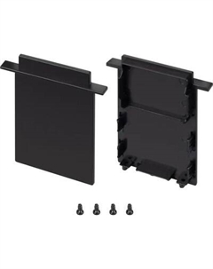 Заглушка для профиля Arlight SL-LINIA52-3L-F-HIGH BLACK глухая / 044704